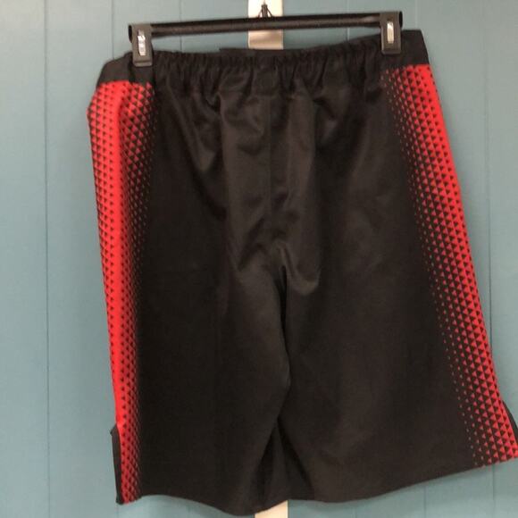 TITLE Boxing Elite Series satin Fight Shorts red/black men’s‎ size L - Picture 5 of 8